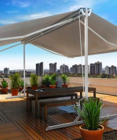Quintal dos sonhos: veja como uma tenda muda tudo